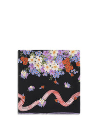 DOLCE & GABBANA Dolce & Gabbana Women Silk Scarf With Floral Print