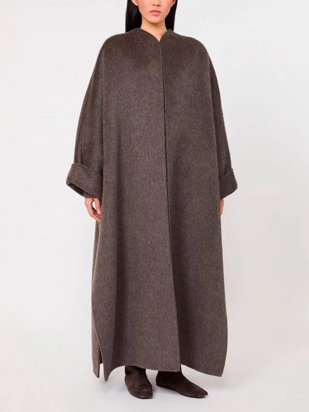 Max mara Max Mara Women Oversized Coat In Camel And Mohair