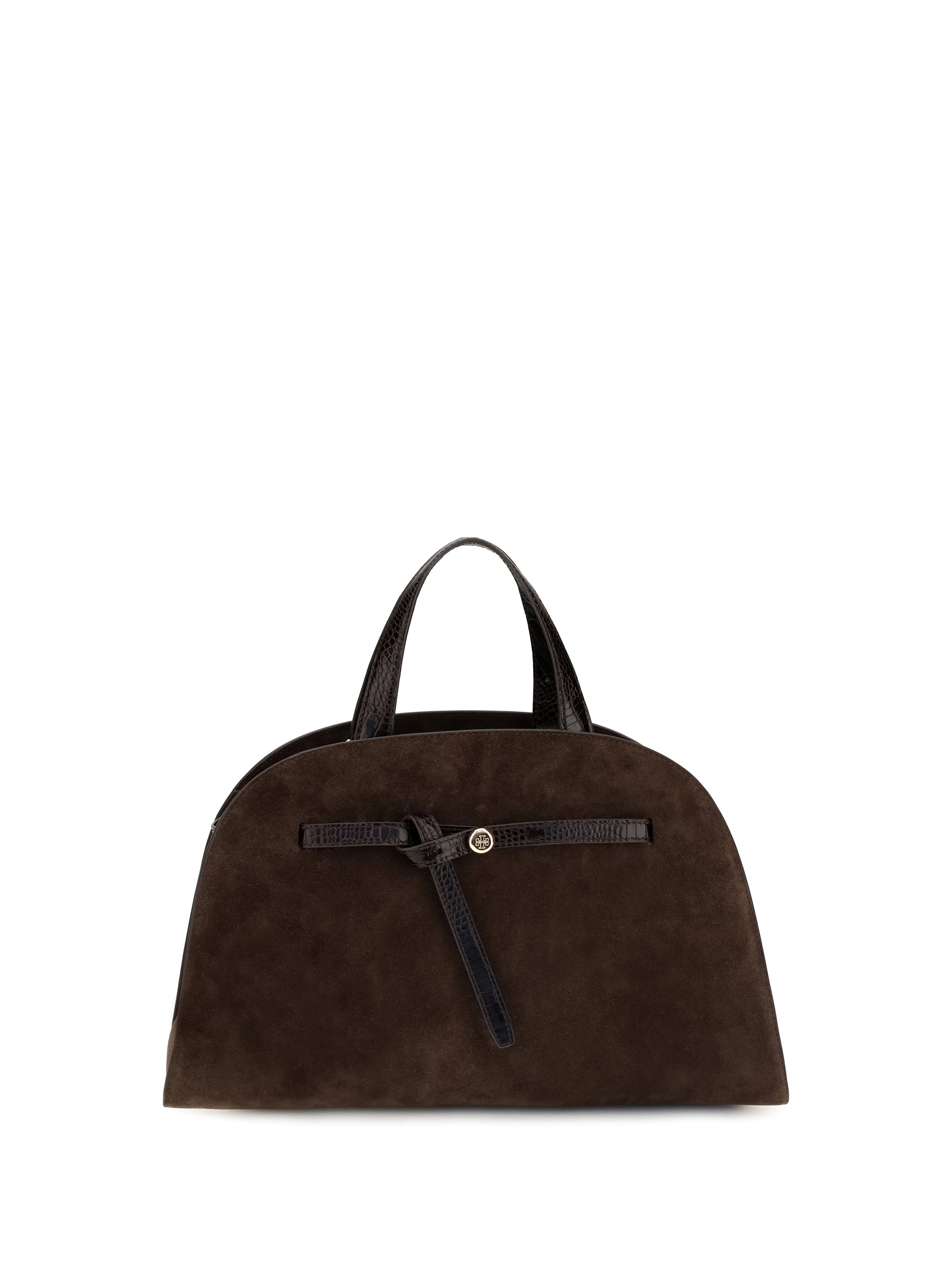 TORY BURCH Tory Burch Women Romy Suede Top Handle Bag