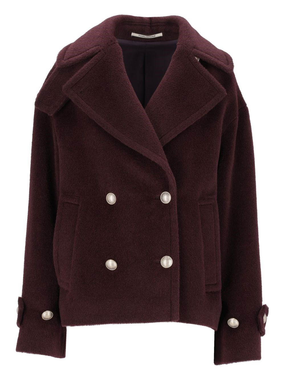 Tagliatore Tagliatore Women Sheila Short Alpaca And Wool Coat