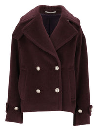 Tagliatore Tagliatore Women Sheila Short Alpaca And Wool Coat