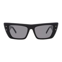 MCM Sunglasses Cat Eye Full Rim, Black Frame and Smoke Lens MW002101A