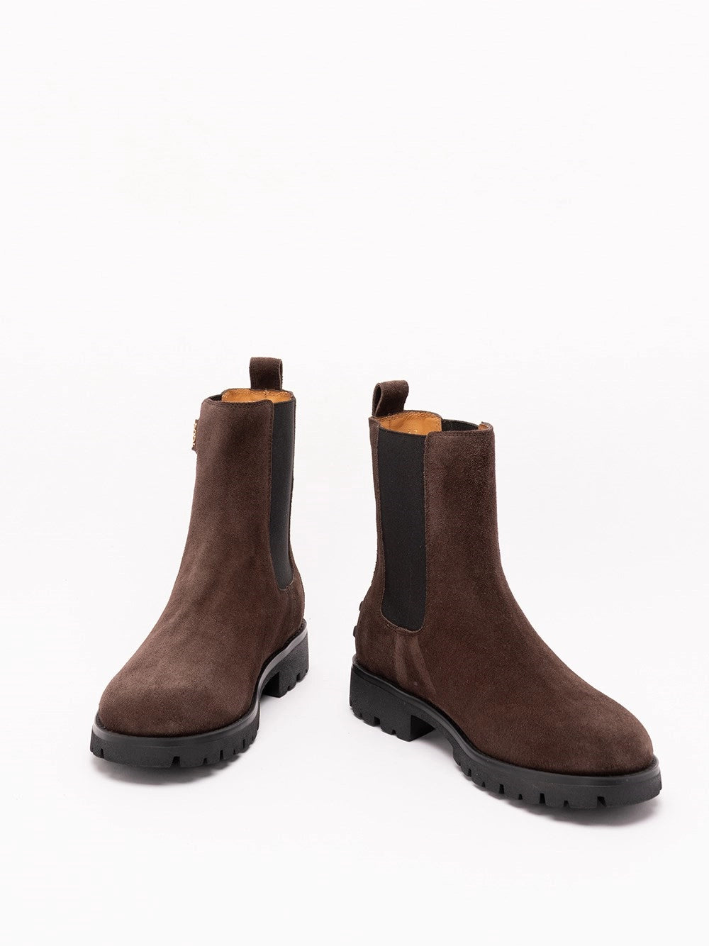 Tod's Women Ankle Boots In Suede Leather