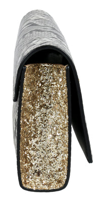 Roberto Cavalli HXLPDM 001 Grey Shoulder Bag