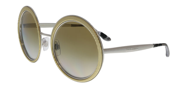 Dolce & Gabbana Gold Round DG2179 13136E Sunglasses