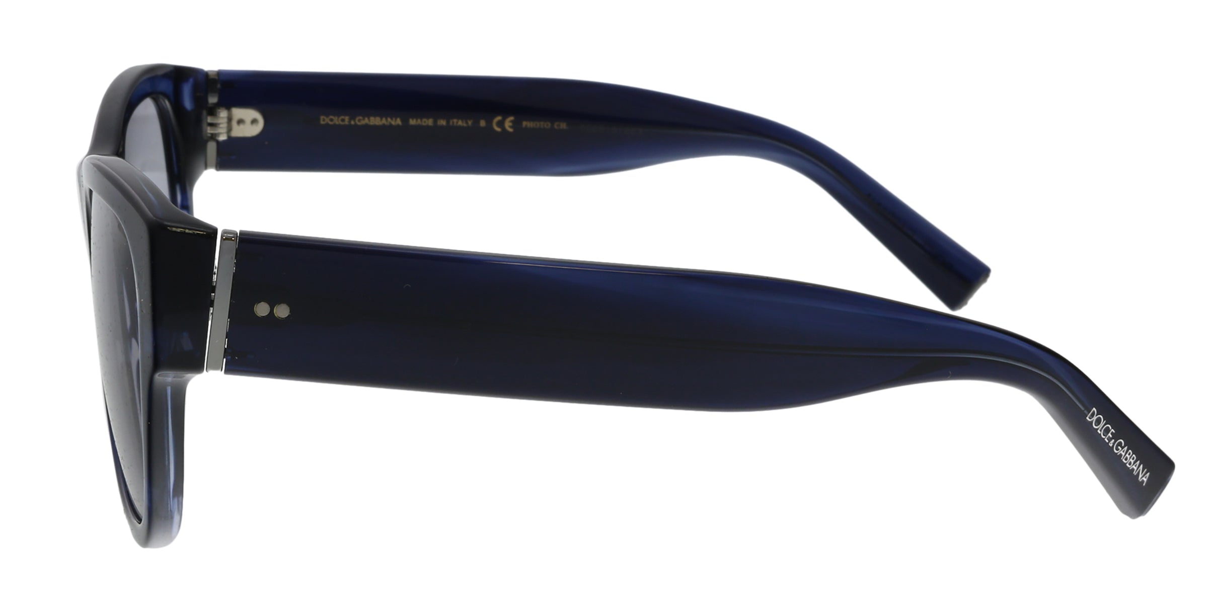 Dolce & Gabbana Midnight Blue Square DG4338 3065M3 Sunglasses