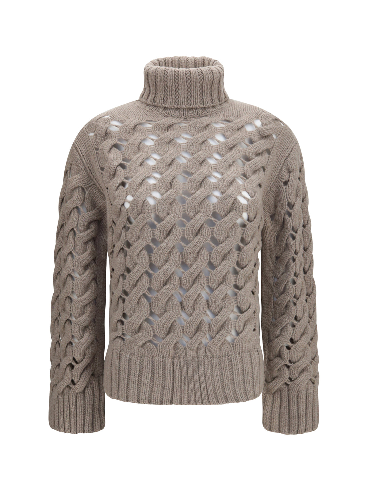 P.A.R.O.S.H. P.A.R.O.S.H. Women Perforated Turtleneck Sweater