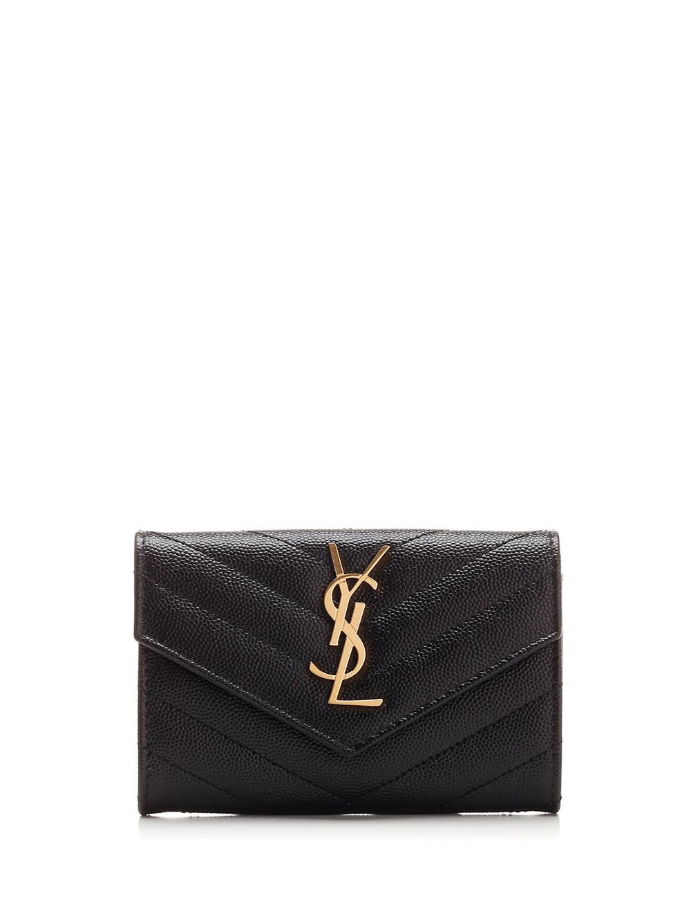 Saint Laurent Women "Cassandre" Card Case