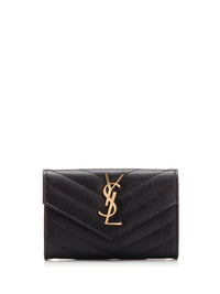 Saint Laurent Women "Cassandre" Card Case