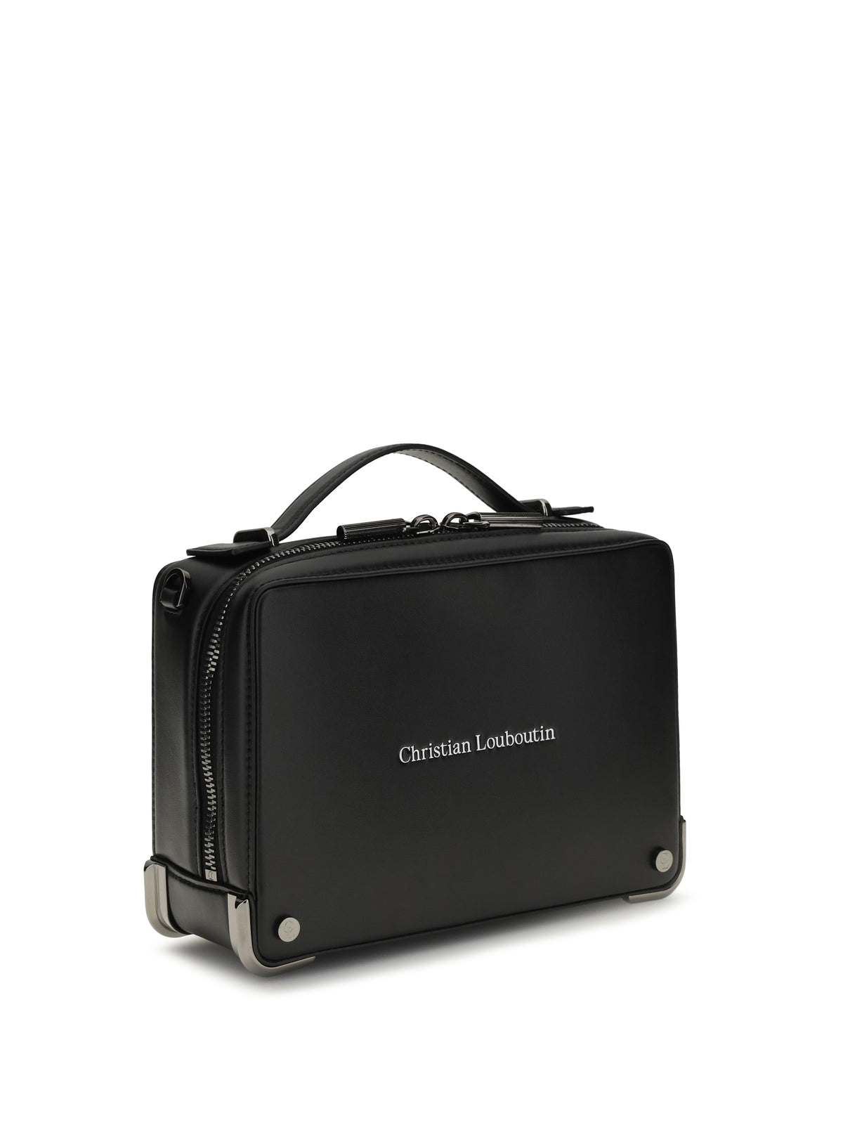 Christian Louboutin Men Small Tactical Leather Handbag