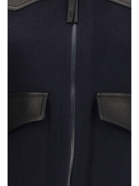 P.A.R.O.S.H. P.A.R.O.S.H. Women Leather Trimmed Jacket