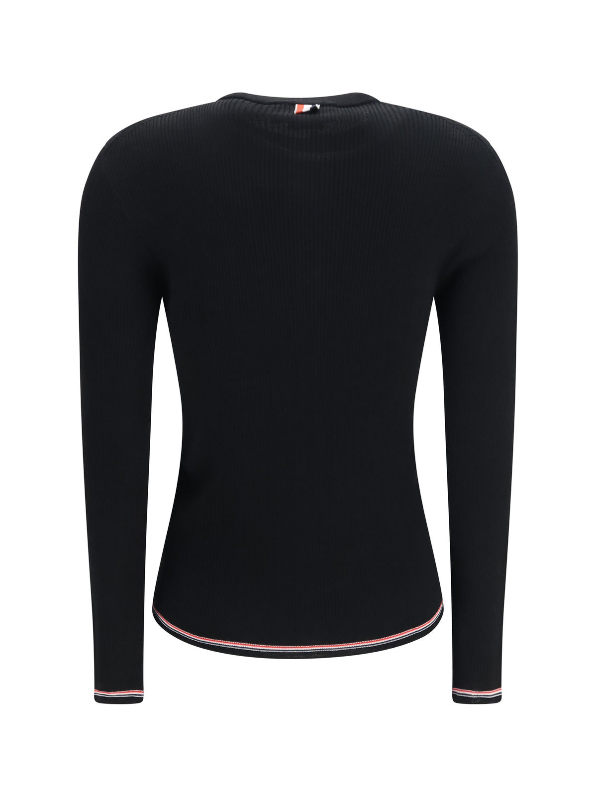 Thom Browne Women Ribbed Merino Wool Cardigan