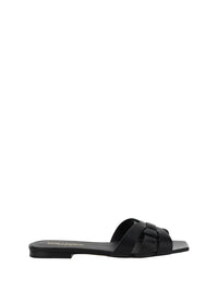 SAINT LAURENT Saint Laurent Women Tribute Leather Sandals