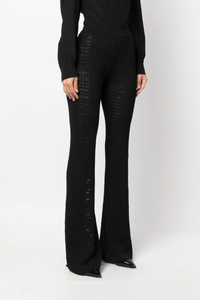 Givenchy Wide 4G Pants Alternative Fit_Black