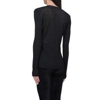 Tom Ford Tom Ford Sheer Fine-Ribbed Top Women