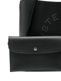 STELLA MCCARTNEY Stella Mccartney Women Leather Tote Bag With Logo Detail