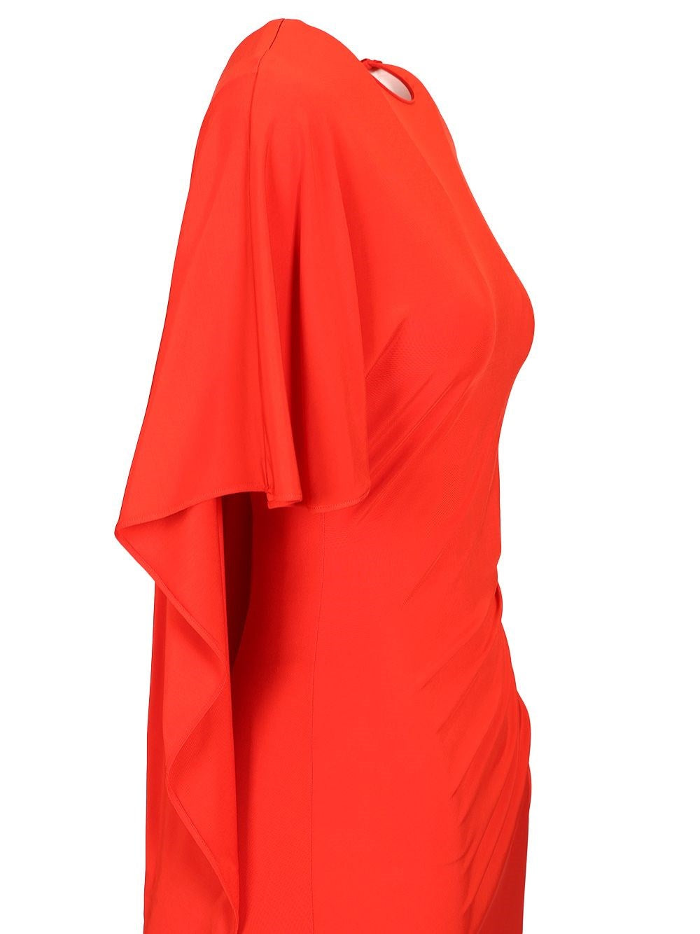 Stella Mccartney Women Asymmetrical Cape Maxi Dress