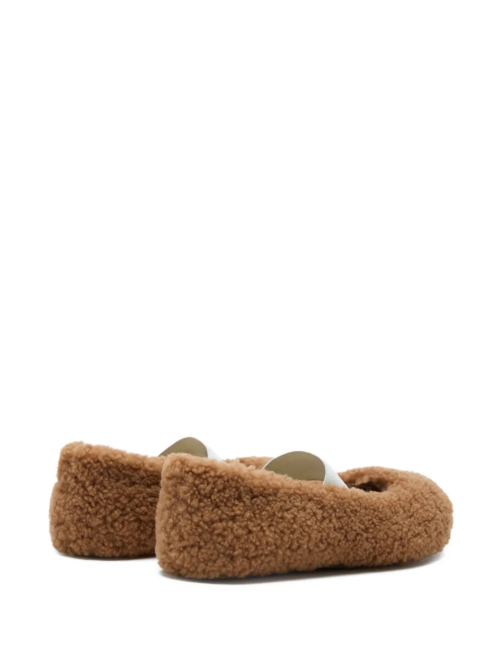 Moon Boot Women Shearling Ballet Flats