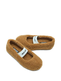 Moon Boot Women Shearling Ballet Flats