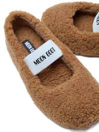 Moon Boot Women Shearling Ballet Flats