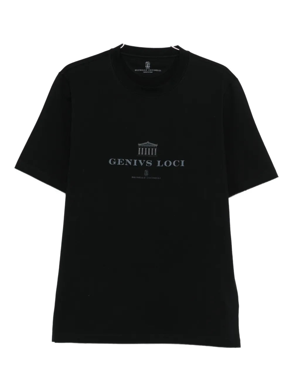 BRUNELLO CUCINELLI Brunello Cucinelli Men Crew-Neck T-Shirt With Graphic Print