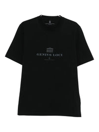 BRUNELLO CUCINELLI Brunello Cucinelli Men Crew-Neck T-Shirt With Graphic Print