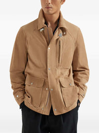 BRUNELLO CUCINELLI Brunello Cucinelli Men Suede Jacket