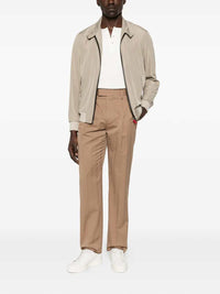 Kiton Men Zip-Up Bomber Jacket