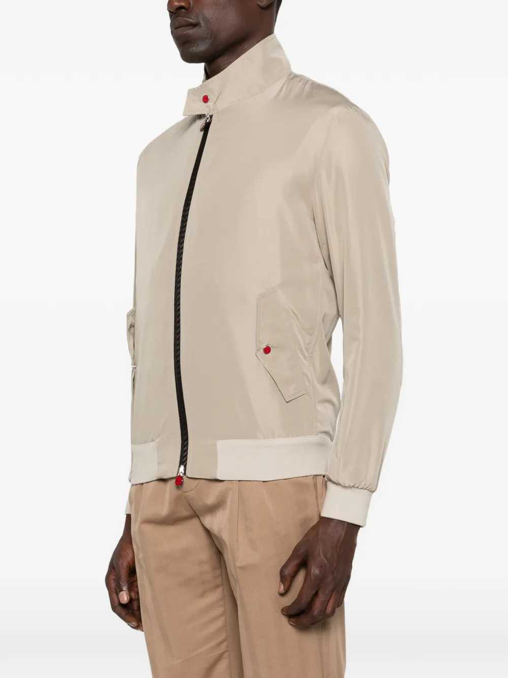 Kiton Men Zip-Up Bomber Jacket