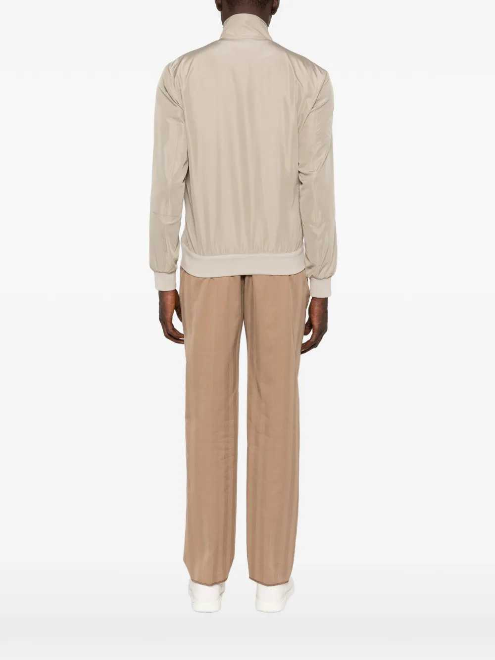 Kiton Men Zip-Up Bomber Jacket