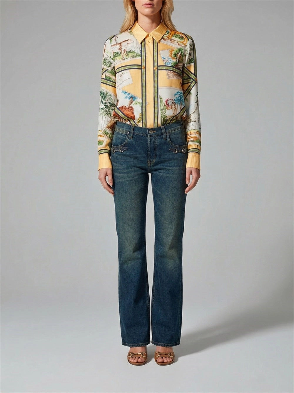 Gucci Gucci Women Petite Fit Low Rise Pants