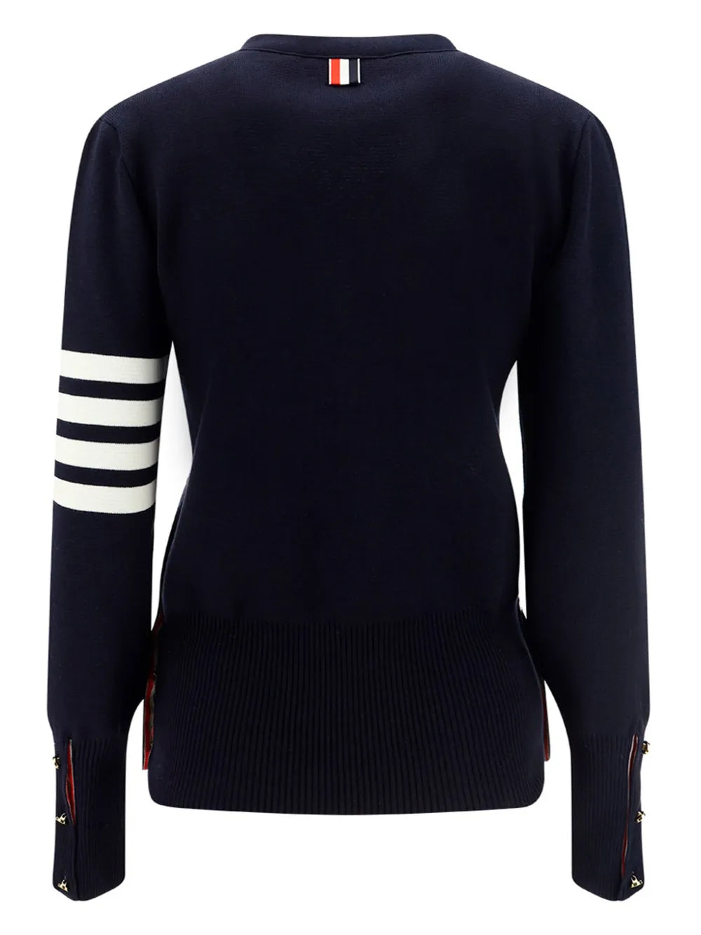 Thom Browne Women Striped Sleeve Cardigan