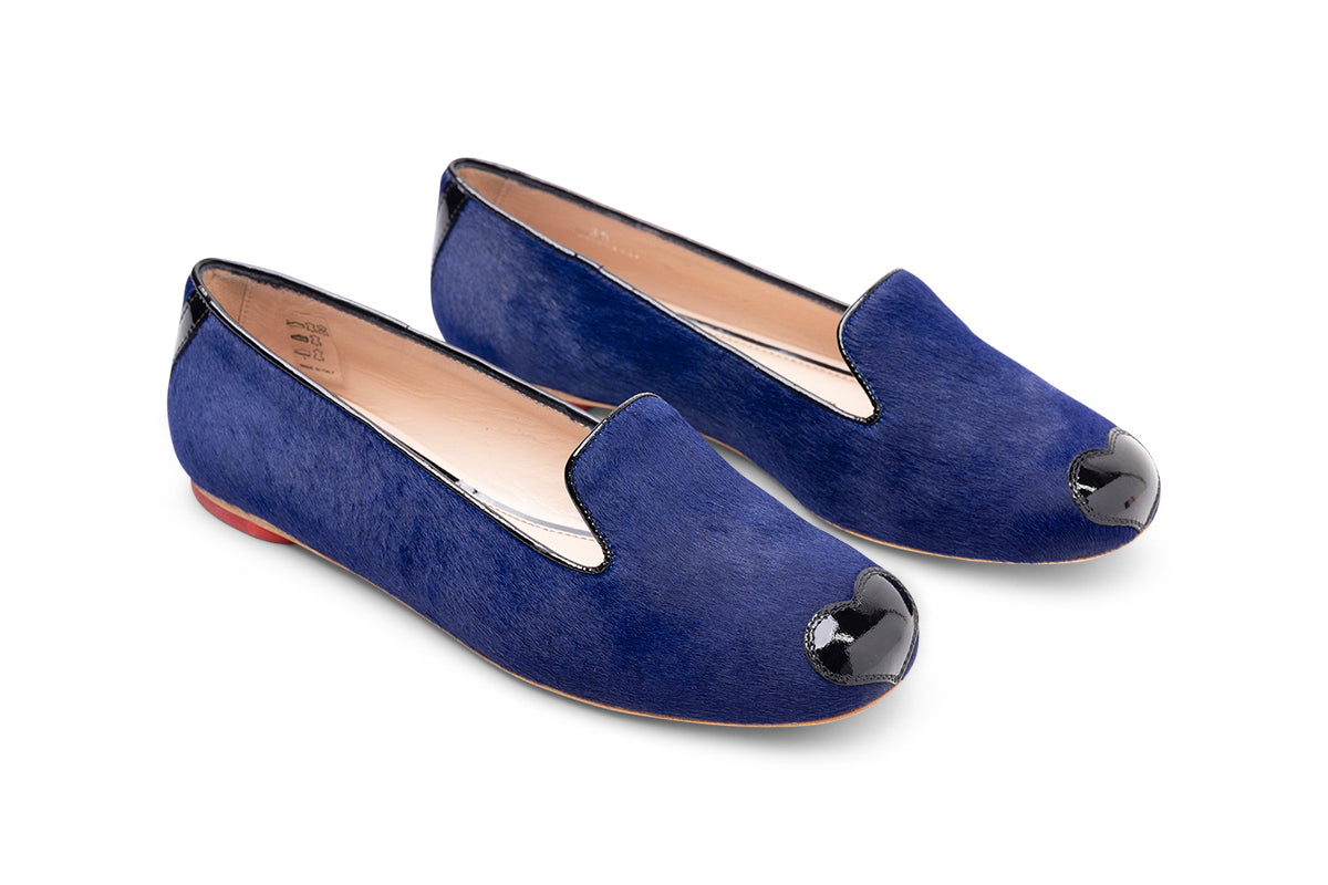 Hogan Heart-Detail Ballet Flats