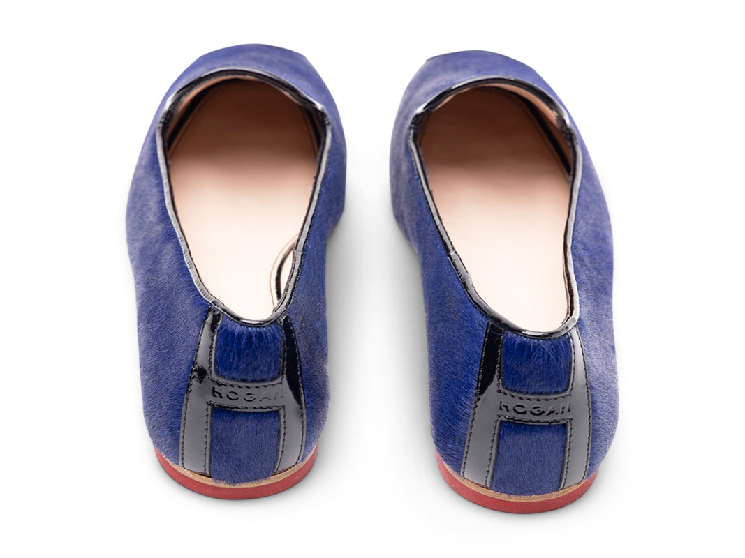 Hogan Heart-Detail Ballet Flats