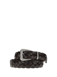 BRUNELLO CUCINELLI Brunello Cucinelli Women Braided Leather Belt