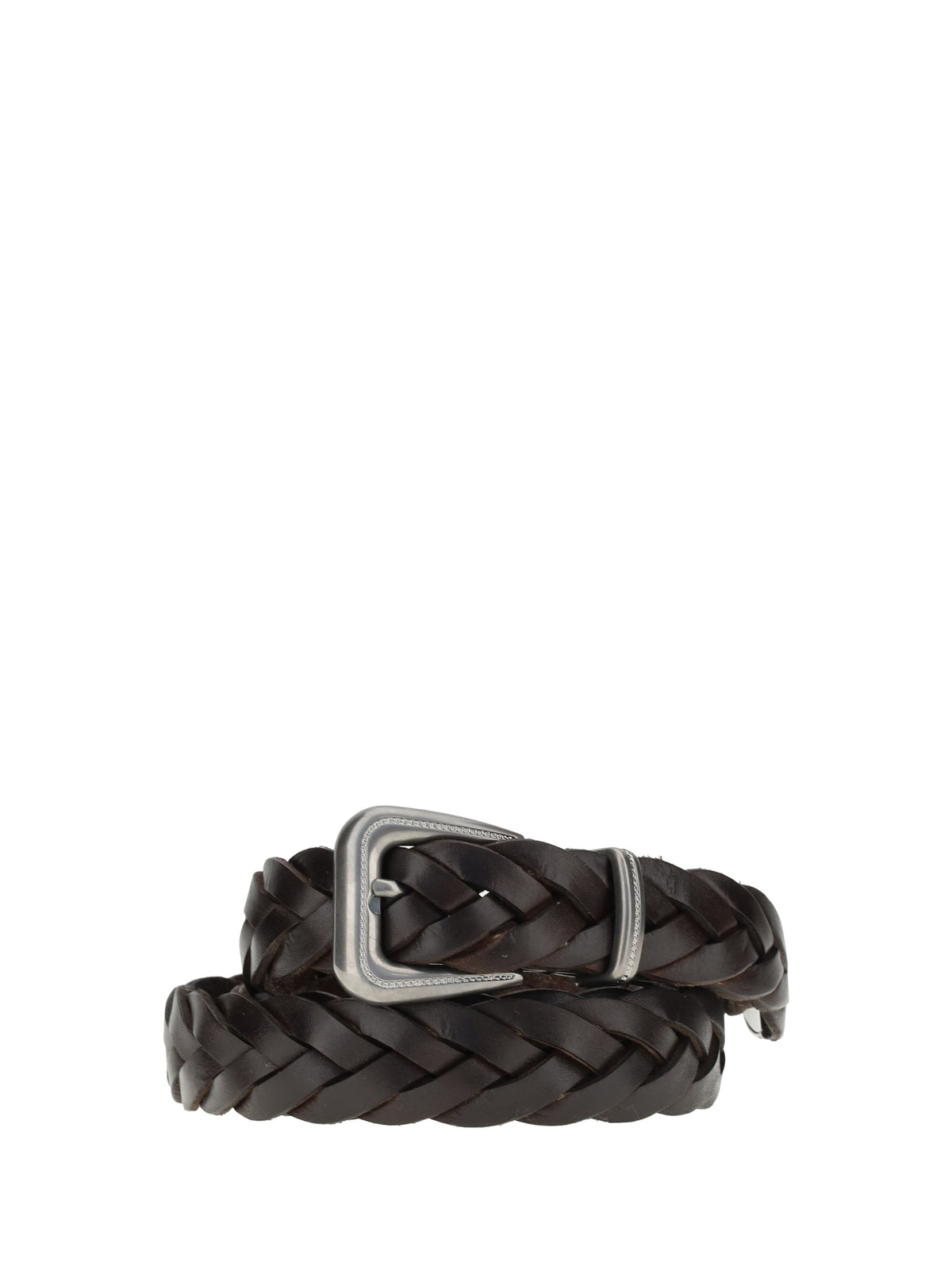 BRUNELLO CUCINELLI Brunello Cucinelli Women Braided Leather Belt