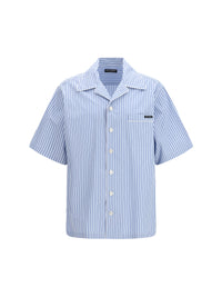 DOLCE & GABBANA Dolce & Gabbana Men Striped Poplin Hawaii Shirt