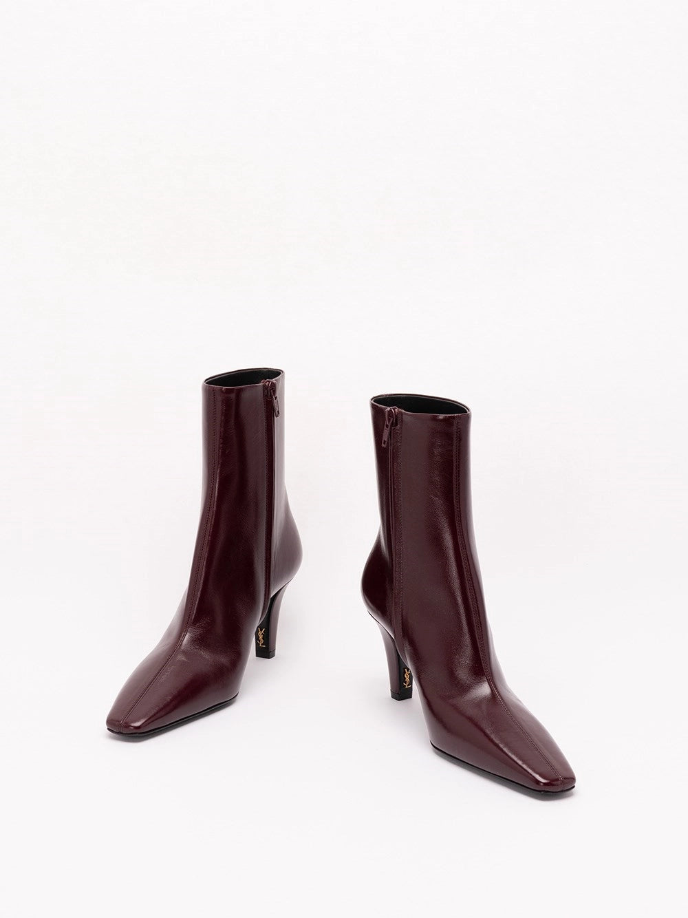 Saint Laurent Women Jill Booties In Smooth Leather