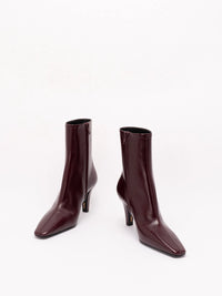 Saint Laurent Women Jill Booties In Smooth Leather
