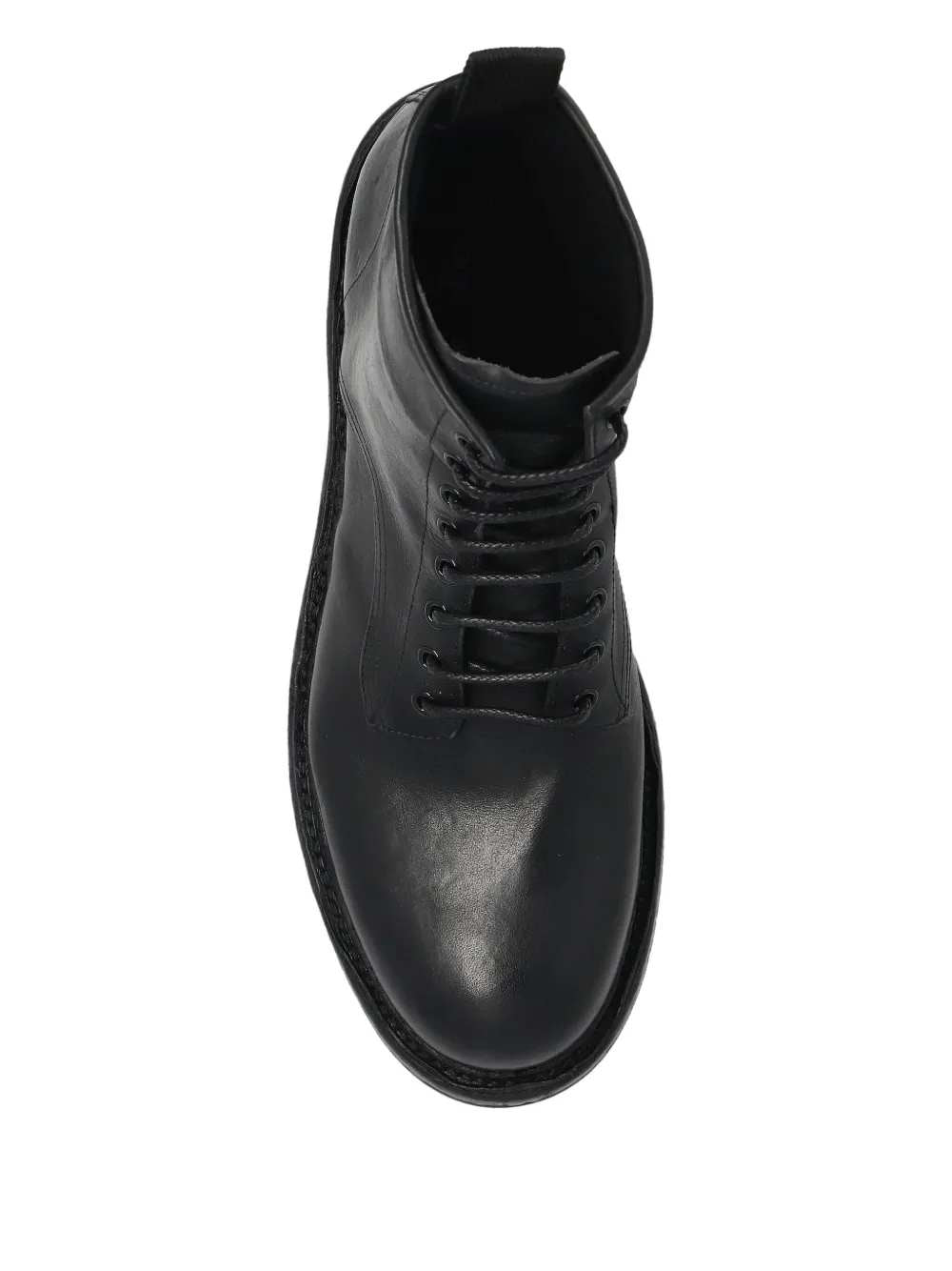 DOLCE & GABBANA Dolce & Gabbana Men Leather Lace-Up Boots