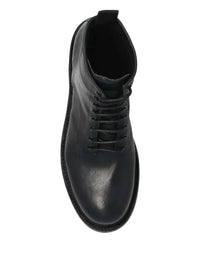 DOLCE & GABBANA Dolce & Gabbana Men Leather Lace-Up Boots