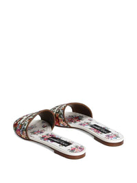 DOLCE & GABBANA Dolce & Gabbana Women Sandals With Floral Detail