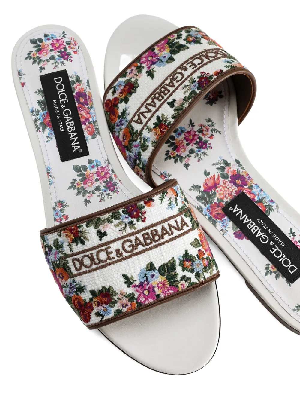 DOLCE & GABBANA Dolce & Gabbana Women Sandals With Floral Detail
