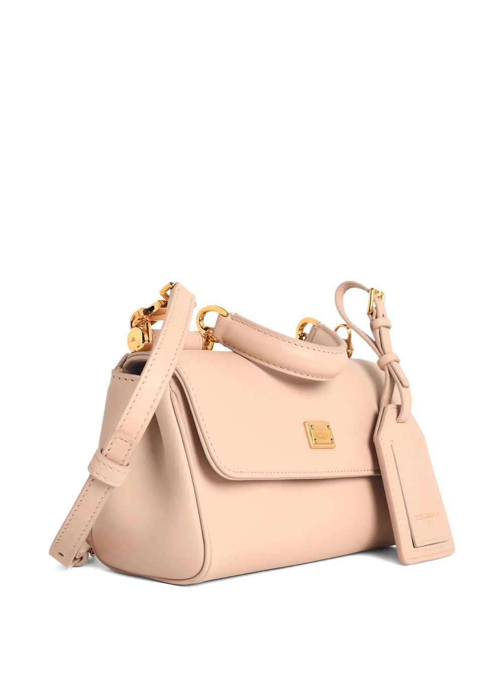 Dolce & Gabbana Women My Sicily Leather Tote Bag With Flap