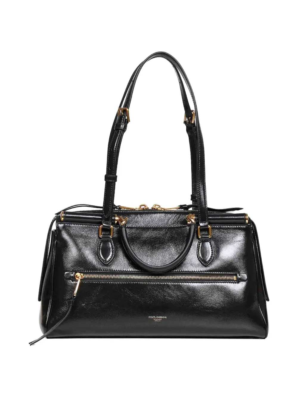 Dolce & Gabbana Women Vittoria Leather Tote Bag