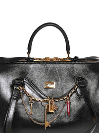Dolce & Gabbana Women Vittoria Leather Tote Bag