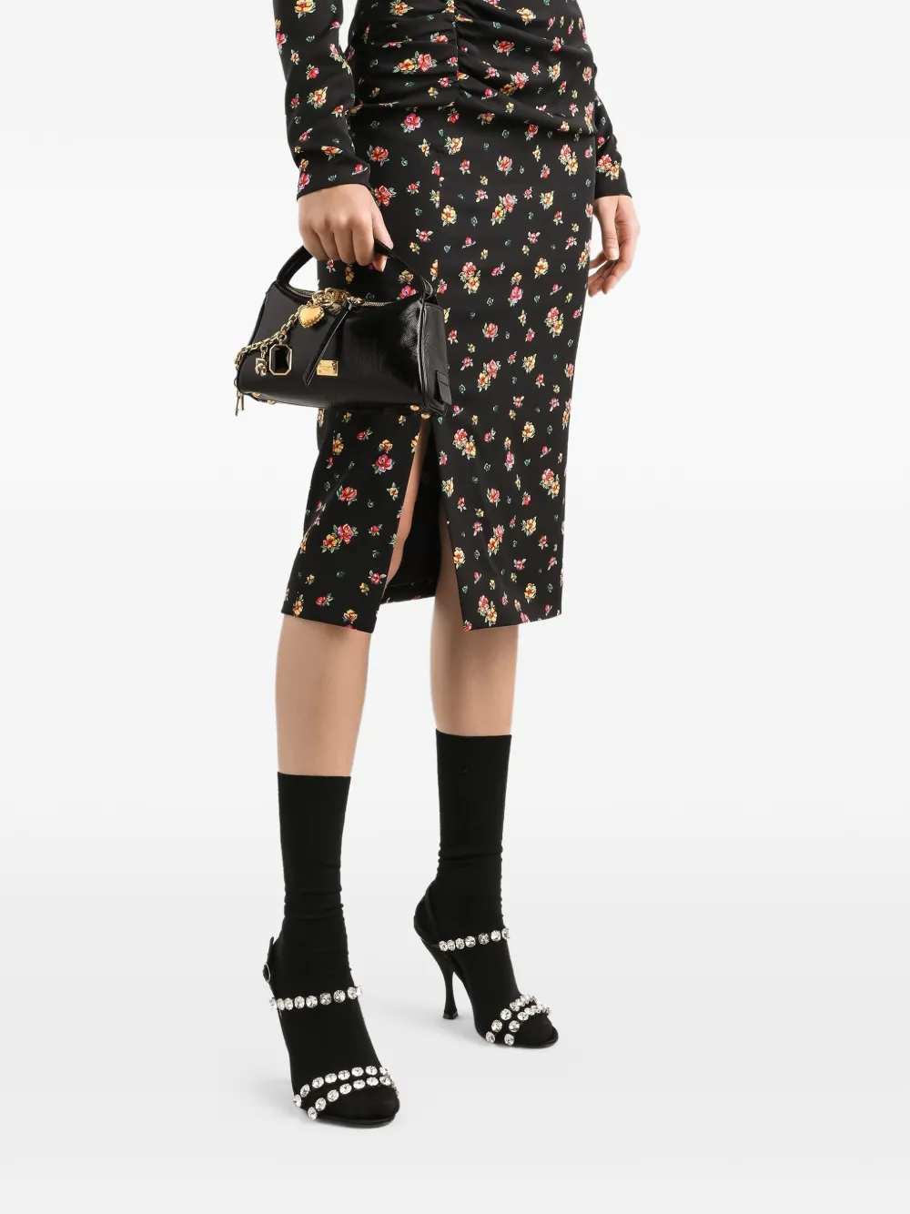 Dolce & Gabbana Women Shoulder Bag With Applique