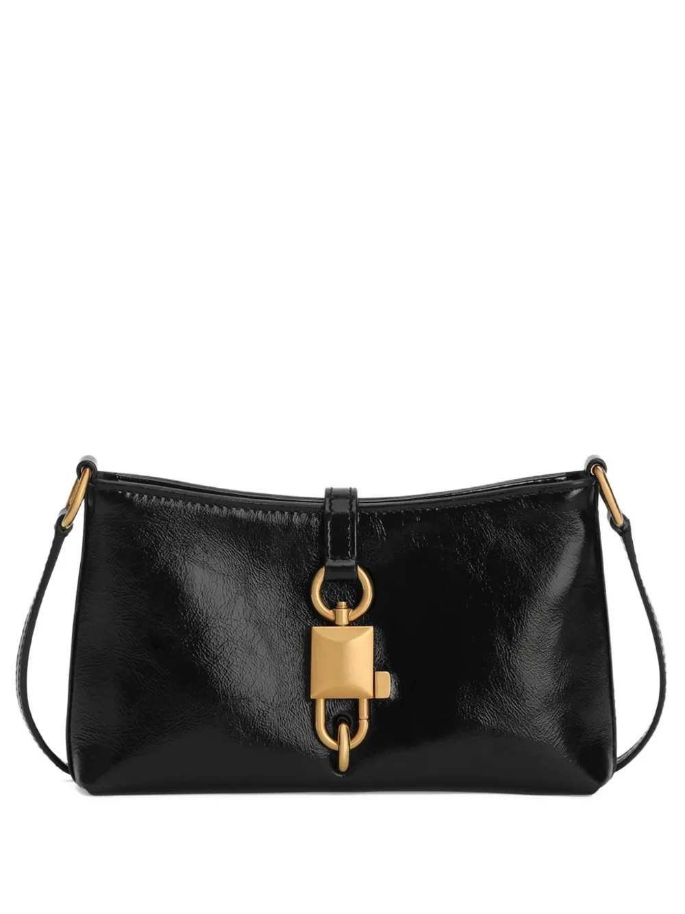 Dolce & Gabbana Women Leather Shoulder Bag With Metal Hardware