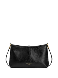 Dolce & Gabbana Women Leather Shoulder Bag With Metal Hardware