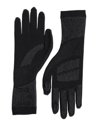 Dolce & Gabbana Black DG Logo Cotton Hands Mitten Men Men's Gloves